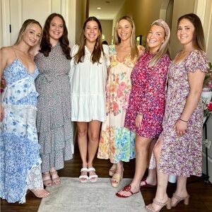 Floral Print Women's Dress